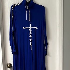FAITH Tshirt Maxi Dress!  One size fits up to 2xl